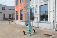 Lève-vitre manuel à ventouse, capacité de charge 200 kg 400 kg, machine de levage de verre, chariot de déplacement de verre, garantie 1 an