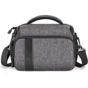 Échantillon gratuit de sacs pour appareil photo, sac de voyage à bandoulière, sacs pour appareil photo en polyester imperméable doublé pour la photographie en plein air - Product Image 1