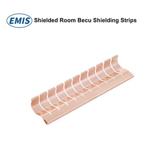 Joint d'étanchéité EMI en cuivre béryllium pour porte <span class=keywords><strong>de</strong></span> salle blindée EMC, compressé 100 000 fois sans déformation - Product Image 2