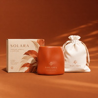 Ensemble cadeau de bougies parfumées en céramique à base large et conique, marque privée, logo personnalisé, bougie en cire de soja, porte-bougie