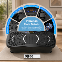 Vente en gros de plates-formes de vibration verticale OEM ODM en ABS de haute qualité pour appareil de musculation corporelle co