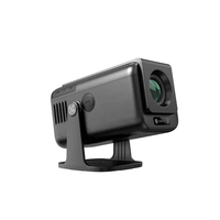 Projecteur portable 4K HD 1080P à courte focale, système Android 14 intelligent, WiFi 6, correction trapézoïdale et mise au point automatique, modèle 2026, le plus vendu pour le cinéma à domicile