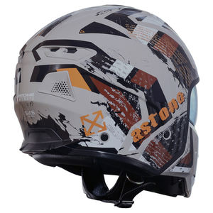 ASTONE <b>HELMETS</b> Factory Direct Supply Retro Full Face <b>Helmet</b> <b>Motorcycle</b> Abs Material <b>Helmet</b> - Product Image 4