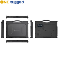 ONERugged N14T Laptop Robusto da 14 Pollici, Windows 11, Processore Intel Core I5/I7, 5G, Impronta Digitale, RJ45, NFC, 1000 Nits, Portatile e Impermeabile
