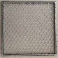 Filet de clôture flexible en câble métallique en acier inoxydable SS304 316 pour zoo et volière, avec embouts, pour clôture de tigres et lions, CE ISO