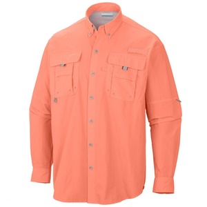 Camisas de Pesca de Manga Larga para Hombre, Protección Solar UPF 50+, Color Sólido, Forro de Malla Transpirable, Cierre de Botón - Product Image 6