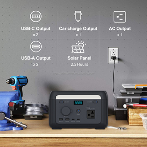 BIGINVERTER Estación de Energía Portátil de 200W, Generador Solar de 102Wh, Carga Rápida en 1H para Acampar al Aire Libre, Emergencias en el Hogar - Product Image 2