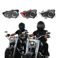 Auriculares para Casco de Motocicleta X5, Impermeables, Inalámbricos, Antiinterferencias, Intercomunicador para Motociclistas