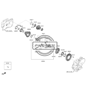 45867-3B789 Ruli ru para Kia - 458673B789 Ruli ru - Product Image 1