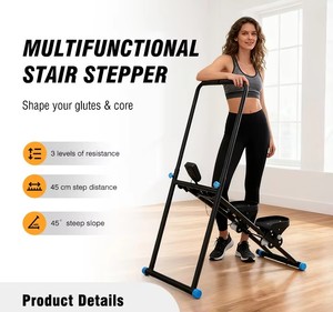 Escalador de Escaleras Plegable Multifuncional de Acero, Ajustable, para Uso Doméstico, Equipo de Ejercicio - Product Image 5