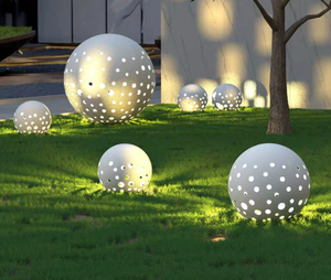 IP65 moderne LED décoratif <span class=keywords><strong>extérieur</strong></span> cour <span class=keywords><strong>Globe</strong></span> lumière étanche paysage <span class=keywords><strong>lampadaire</strong></span> <span class=keywords><strong>pour</strong></span> jardin pelouse projecteur - Product Image 1