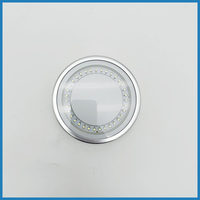 Lumière d'urgence LED pour cabine d'ascenseur RBC KY121 DC24V, ronde en verre, fabriquée en Chine continentale