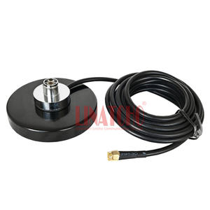 Super diamètre 90MM rond SO239 <span class=keywords><strong>prise</strong></span> Jack magnétique <span class=keywords><strong>voiture</strong></span> <span class=keywords><strong>antenne</strong></span> Base montage RG58 câble SMA connecteur - Product Image 2