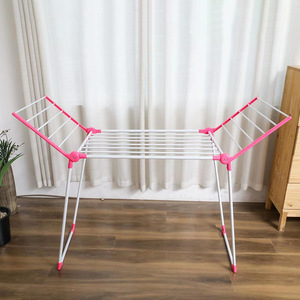 Kaymaz Tabanlı Dikdörtgen Şekilli Geri Çekilebilir <span class=keywords><strong>Metal</strong></span> Çamaşır Kurutmalığı Avrupa Tipi İç Mekan Balkon Teleskopik Hareketli Çamaşır Askılığı - Product Image 4