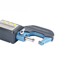 Herramienta de Medición Electrónica, Micrómetro Digital Exterior de 0-25 mm, Medidor de Espesor de Alta Precisión