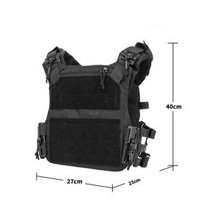 タクティカルベストクイックリリース多機能900Dオックスフォード内ハードアーマープレートMolleレーザーカットプレートキャリア - Product Image 5