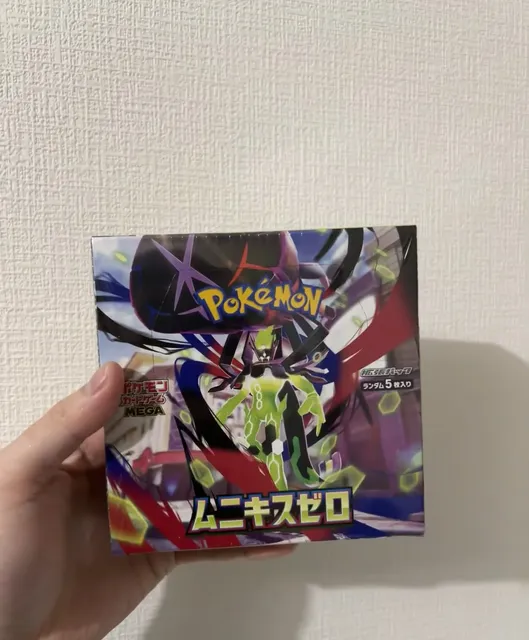 2026 New Original Japanese Pokmon M3 Spirits of the Void Booster Box Paper Anime Collectible Card for Playing
