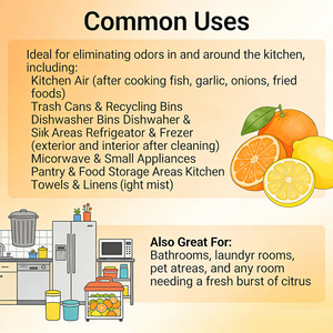 Gel Éliminateur <span class=keywords><strong>d</strong></span>'Odeurs Multi-Usages pour Cuisine - <span class=keywords><strong>D</strong></span>ésodorisant Longue Durée pour Réfrigérateur, Évier & Poubelle - <span class=keywords><strong>D</strong></span>ésodorisant Compact 500ml - Product Image 5