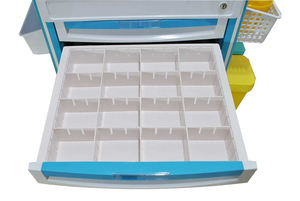 ABS hôpital anesthésie médicale médecine soins infirmiers chariot bébé outil chariot Crash chariot d'urgence chariot - Product Image 6