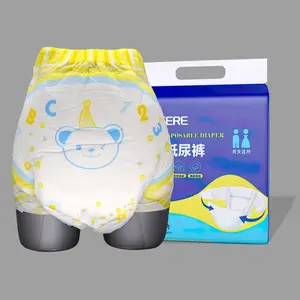 Super Quality Big Baby Diaper For Adult A Grade Premium Adult Diapers Disposable Unisex With Magic tape