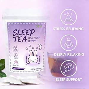 OEM Sleep <b>Tea</b> Herbal Blend for Relaxation Jujube Lily Mulberry Wolfberry Natural Vegan GMO Free 20 <b>Tea</b> Bags 5g Each <b>Box</b> - Product Image 5