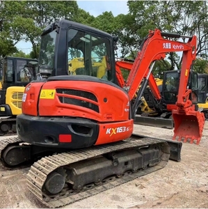 Mini-excavatrice sur chenilles hydraulique KX163-5 2022, moteur diesel 6 tonnes, 65 kW, garantie 12 mois, vente chaude, excellente qualité - Product Image 2