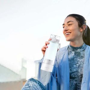 Bouteille d'eau riche en minéraux 450 ml avec technologie SPE, générateur d'ions portable 2000 PPB, sans BPA, certifié CE, production de haute pureté - Product Image 5