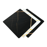 Vente flash : Plaque de marbre murale 3-6 mm, plaque de marbre PVC, plaque plastique stratifiée UV