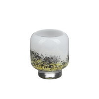 Jarrón de Vidrio Hecho a Mano Ecológico Moderno Danprey, Transparente, con Diseño de Pez, para Decoración de Mesa de Alta Gama, Sala de Estar, Alto Valor Estético