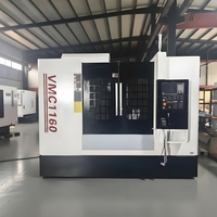 Centro de Mecanizado Vertical 1160 VMC Equipado con Sistema FANUC, Personalizable, Alta Precisión, Operación Sencilla, Excelente Relación Calidad-Precio, Fabricación de Moldes