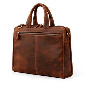 Handmade Full Grain <b>Leather</b> <b>Messenger</b> <b>Bag</b> Crossbody Shoulder Laptop Satchel Office Works Travel Unisex Business Gift Fashion <b>Bag</b> - Product Image 3