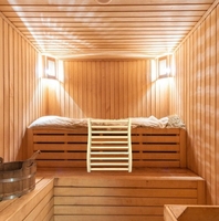 Coussin de dossier en bois massif en forme de S pour sauna, accessoire de sauna pour la transpiration