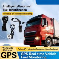 Traceur GPS 4G LTE pour Véhicules, Système de Gestion de Flotte et de Carburant, Capteur de Niveau de Carburant Antivol pour Camions, Bétonnières (avec ou sans perforation en option)