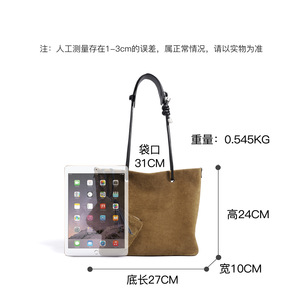 Bolso de Hombro de Cuero Genuino con Cierre, Diseño Retro y Moderno, Estilo Versátil, con Cordón Ajustable, Novedad 2026 - Product Image 4