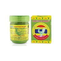 Inhaler Herbal Hongthai Botol Hijau Asli Cina Model BM025 Bentuk Pad Umur Simpan 2 Tahun Penggunaan Hidung Kapasitas 100000