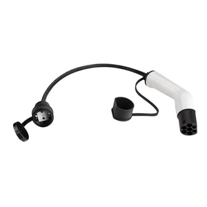 Adaptateur 16A EV Type 2 vers <span class=keywords><strong>prise</strong></span> Schuko se connectant avec <span class=keywords><strong>prise</strong></span> Schuko New Energy Charger EV Piles Câble de charge portable - Product Image 3