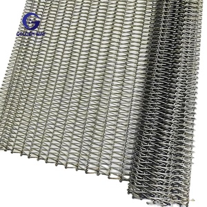 حزام ناقل حلزوني متوازن من الفولاذ المقاوم للصدأ 304 عالي الحرارة لخط تجميع البيض - Product Image 1