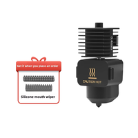 Kit Hotend Extruder, Kit Print Head Hot End, Kit Hotend Struktur Terintegrasi Suhu Tinggi untuk Bambu Lab A1 Mini, dengan Wiper Nozzle Silikon
