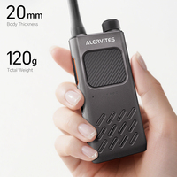 Radio Inteligente Baofeng Alervites AT2 de 2W UHF, Radio Bidireccional con Bluetooth, Walkie Talkie con IA sin Conexión para Aventuras Fuera de la Red