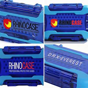 Boîte <span class=keywords><strong>à</strong></span> <span class=keywords><strong>outils</strong></span> simple personnalisée pour PC, boîte <span class=keywords><strong>à</strong></span> <span class=keywords><strong>outils</strong></span> portable en plastique, boîte de rangement, étui rigide imperméable bleu - Product Image 4