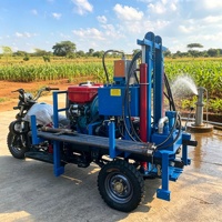 Machine de forage de puits d'eau portable pour usage domestique, livraison rapide, usine chinoise, foreuse de puits d'eau profonde de 200 m