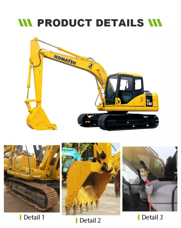 Cheap Crawler Excavator Pc130 Used Komatsu Mini Excavators Japan Loaders For Sale