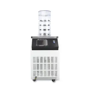 Laboratory Table Top Lyophilizer Equipment Vertical Vacuum Freeze Dryer