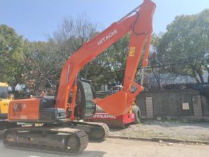 Excavadora de orugas Hitachi ZX120 usada en stock para la venta, los componentes principales incluyen engranaje de motor - Product Image 3