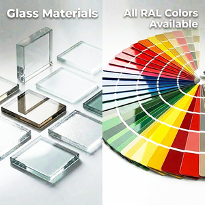 <span class=keywords><strong>Cloison</strong></span> vitrée double vitrage sans joint de 100 mm pour l'aménagement intérieur des bâtiments commerciaux et la réduction du bruit - Product Image 5