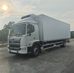 Camion frigorifique Hino 10 tonnes 4x2 en excellent état avec système de refroidissement Hot King et transmission manuelle, vente chaude - Product Image 1
