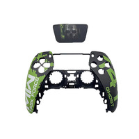 Coque de boîtier avant avec pavé tactile pour Playstation 5 PS5 Controller DIY Remplacement Faceplate Top Shell Custom Touch Pad Cover
