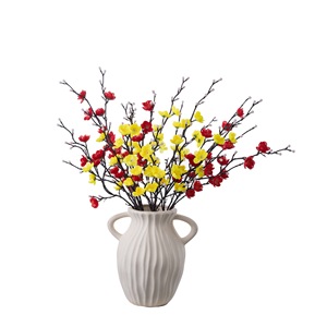 Branches de fleurs de prunier artificielles Starburst, fleurs décoratives faites à la main pour la décoration de mariage et de la maison - Product Image 5
