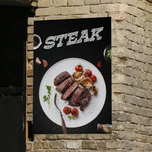 Autocollant mural imprimé d'une publicité commerciale, grand autocollant - Product Image 1