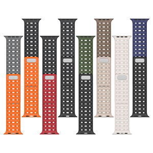 Correa <span class=keywords><strong>de</strong></span> Reloj Inteligente <span class=keywords><strong>de</strong></span> Silicona Magnética Transpirable con Bucle, <span class=keywords><strong>Precio</strong></span> <span class=keywords><strong>de</strong></span> Fábrica BEEFLYPOWER, para Apple <span class=keywords><strong>Iwatch</strong></span> <span class=keywords><strong>Serie</strong></span> 10, 11, 45mm, 49mm - Product Image 4